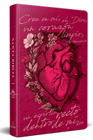 Biblia RVR60 Nombres de Dios crea en mí un corazón puro (rosada) - Tapa Dura 1644738902 Book Cover