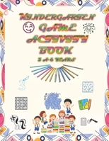 Kindergarten game activity book 3 to 6 years: Kindergarten activity book game for kids: Number Trace│COLORING │LABYRINTH │Animals to B099C52TWK Book Cover