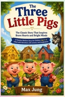 The Three Little Pigs: The Classic Story That Inspires Brave Hearts and Bright Minds: A Timeless Bedtime Story for Children Ages 4–8 Filled with Adventure, Life Lessons, and Imagination B0HDCWJ1R3 Book Cover