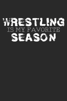 Notebook: Wrestling Dot Grid 6x9 120 Pages 1707828032 Book Cover