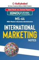 MS-64 International Marketing 9355544154 Book Cover