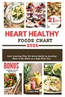 HEART HEALTHY FOODS CHART: Start Counting Fiber for Better Health by Knowing What to Eat While on a High Fiber Diet B0CS9QDXFL Book Cover