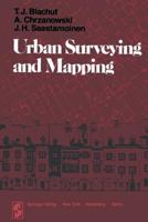 Urban Surveying and Mapping 1461261473 Book Cover