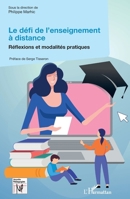 Le défi de l'enseignement à distance: Réflexions et modalités pratiques (Nouvelles Pédagogies) (French Edition) 2343244189 Book Cover