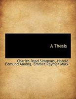 A Thesis 1010312545 Book Cover