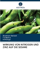 Wirkung Von Nitrogen Und Zinz Auf Die Sesame 6202689730 Book Cover