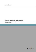 Npd-Verbot. Fur Und Wider 3638655814 Book Cover