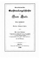 Vorakademische Buchdruckergeschichte Der Stadt Halle 1533272115 Book Cover