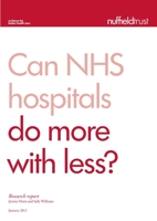 Can NHS hospitals do more with less? 1905030509 Book Cover