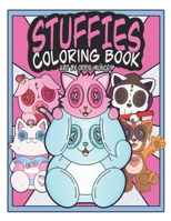 cute stuffies coloring book B0C9SJ2Q6H Book Cover