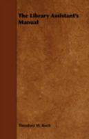 The Library Assistant's Manual 9356782288 Book Cover