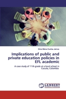 Implications of public and private education policies in EFL academic 6200540802 Book Cover
