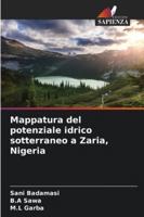 Mappatura del potenziale idrico sotterraneo a Zaria, Nigeria (Italian Edition) 6200710236 Book Cover