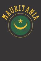 Notebook: Dot Grid Dotted 6x9 120 Pages Mauritania Mauritanian Country Flag 1081998083 Book Cover