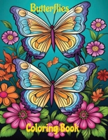 Butterflies Coloring Book: Enchanted Wings: A Whimsical Butterfly Coloring Adventure B0CP7Z3NN4 Book Cover