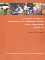 Exploring the Links between International Business and Poverty Reduction: A Case Study of Unilever in Indonesia 0855985666 Book Cover