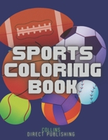 Sports Coloring Book: for Kids B0B3P9F3LJ Book Cover