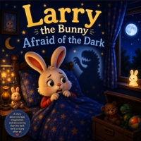 Larry the Bunny Afraid of the Dark: A Heartwarming Rhyming Bedtime Story About Courage, Overcoming Fears, and Building Confidence for Kids Ages 3–8 B0H6T7R41K Book Cover