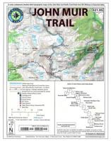 John Muir Trail Map-Pack: Shaded Relief Topo Maps 1877689343 Book Cover