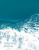 College Ruled Notebook: Ocean Wave Shizuoka Japan, 8.5 x 11 school composition book 1721071172 Book Cover