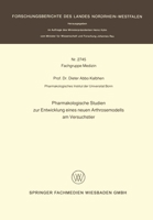 Pharmakologische Studien zur Entwicklung eines neuen Arthrosemodells am Versuchstier 353102745X Book Cover