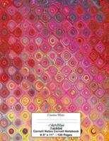 Cornell Notes Notebook: 8. 5 X11 , 120 Page, Cornell Notebook : Creative Notes Design Cover 1720401284 Book Cover