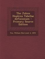 The Johns Hopkins Tabellae Defixionum 1295840456 Book Cover