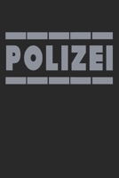 Polizei: Notizbuch/Tagebuch/Organizer/120 Karierte Seiten/ 6x9 Zoll (German Edition) 167591639X Book Cover