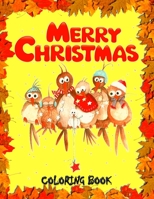 Merry Christmas Coloring Book: New and Expanded Editions, 100 Unique Designs, Ornaments, Christmas Trees, Wreaths, and MoreColoring Book 1671963636 Book Cover