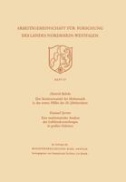 Der Strukturwandel der Mathematik in der ersten Halfte des 20. Jahrhunderts. Eine mathematische Analyse der Luftdruckverteilungen in grossen Gebieten 3322978974 Book Cover