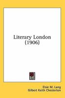 Literary London 1164196529 Book Cover