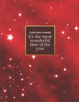 Christmas planner: It's the most wonderful time of the year 1696446813 Book Cover