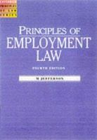 Employment Law (Principles Of Law) 1859414680 Book Cover