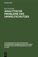 Analytische Probleme Des Umweltschutzes 3112499573 Book Cover