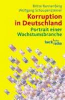 Korruption in Deutschland. 3406548180 Book Cover