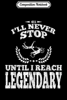 Composition Notebook: Motocross Gift Dirt Bike Racing Champ & Legendary Dirt Biker Journal/Notebook Blank Lined Ruled 6x9 100 Pages 1709919094 Book Cover