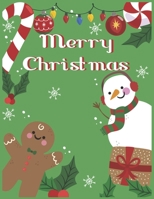 Merry Christmas: Kindergarten Basics Workbook  Fun activities math skills 1697330347 Book Cover