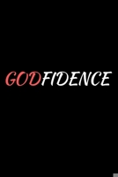 Godfidence - Inspirational Journal/Notebook: Beautiful 6x9 Blank Lined Journal/Notebook, Great gift for any occasion 1676009299 Book Cover