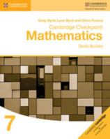 Cambridge Checkpoint Mathematics Skills Builder Workbook 7 1316637379 Book Cover