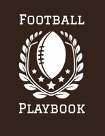 Football Playbook: 2019-2020 Coaching Notebook, Blank Field Pages, Calendar, Game Statistics, Roster 1075979285 Book Cover