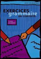 Exercices De Grammaire En Contexte-avance / Grammar Advanced Key 2011551706 Book Cover