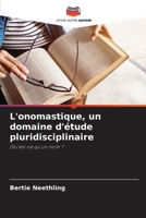 L'onomastique, un domaine d'étude pluridisciplinaire (French Edition) 6208134838 Book Cover