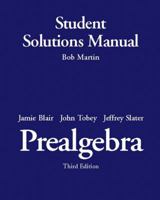 Student Solutions Manual-Standalone for Prealgebra 0131491229 Book Cover