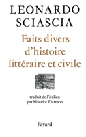 Fatti diversi di storia letteraria e civile 221302734X Book Cover