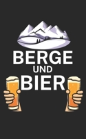 Berge und Bier: Notizbuch f�r Skifahrer auf der Skipiste. 120 Seiten mit Seitezahlen. F�r Notizen oder die Planung des Apr�s Ski. 1677898607 Book Cover