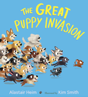 The Great Puppy Invasion 0544999177 Book Cover