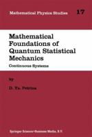 Mathematical Foundations of Classical Statistical Mechanics (Advanced Studies in Contemporary Mathematics) 079233258X Book Cover