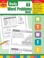 Daily Word Problems, Grade 1 1629385387 Book Cover