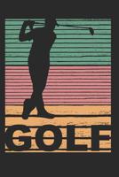 Golf Notebook: 6x9inch Golf Player Notebook Dot Grid 1073472485 Book Cover