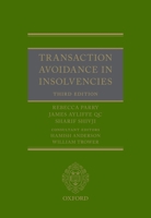 Transaction Avoidance in Insolvencies 0198793405 Book Cover